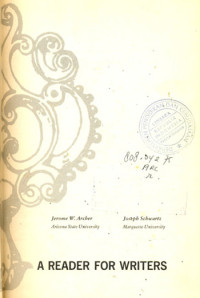 Image of A CRITICAL ANTHOLOGY OF PROSE READINGS