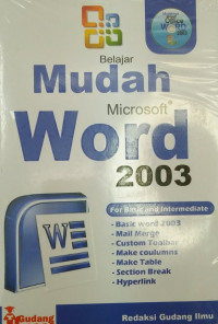 Image of BELAJAR MUDAH  MICROSOFT WORD 2003