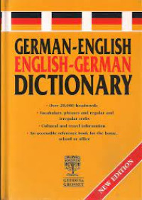 Image of GERMAN - ENGLISH ENGLISH - GERMAN DICTIONARY