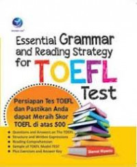 Image of ESSENTIAL GRAMMAR AND READING STRATEGY FOR TOEFL TEST