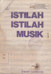 Image of ISTILAH ISTILAH MUSIK