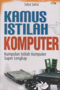 Image of KAMUS ISTILAH KOMPUTER KUMPULAN ISTILAH KOMPUTER