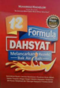 Image of 12 FORMULA DAHSYAT MELANCARKAN REZEKI BAK AIR BAH
