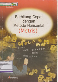 Image of BERHITUNG CEPAT DENGAN METODE HORISONTAL (METRIS)
