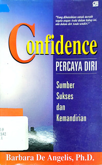 Image of CONFIDENCE PERCAYA DIRI SUMBER SUKSES DAN KEMANDIRIAN