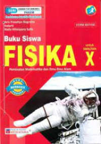 Image of FISIKA UNTUK SMA/MA X PEMINATAN MATEMATIKA DAN ILMU-ILMU ALAM