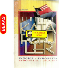 Image of KUMPULAN KATA POPULER INGGRIS - INDONESIA INDONESIA - INGGRIS
