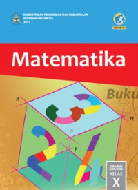 Image of MATEMATIKA SMA/MA/SMK/MAK KELAS X