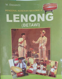 Image of MENGENAL KESENIAN NASIONAL 8 LENONG ( BETAWI )