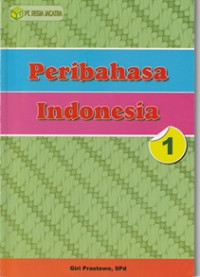 Image of PERIBAHASA INDONESIA JILID 1